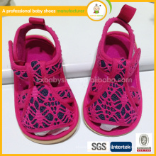 Сандалии 2015 Детская обувь Младенческая новорожденная First Walkers высококачественная детская сандалия